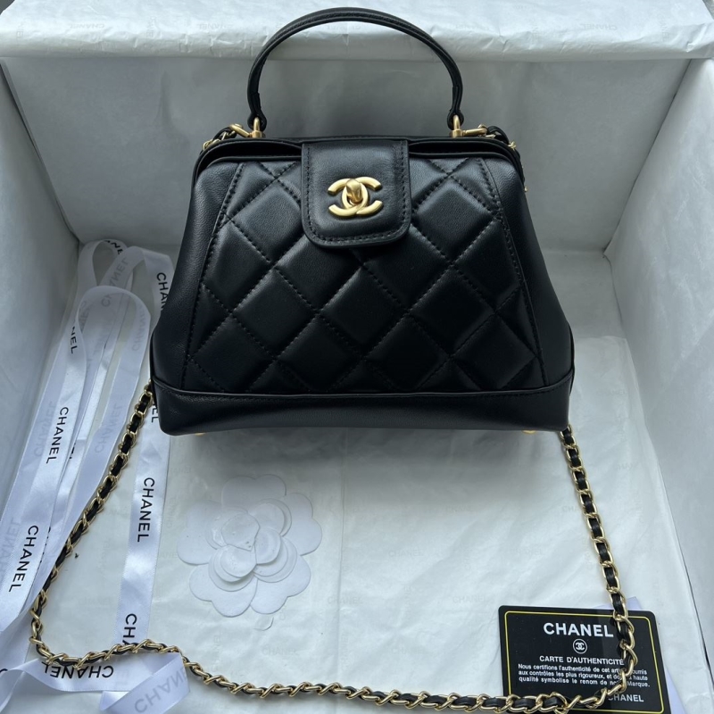 Ch**el top handle bags